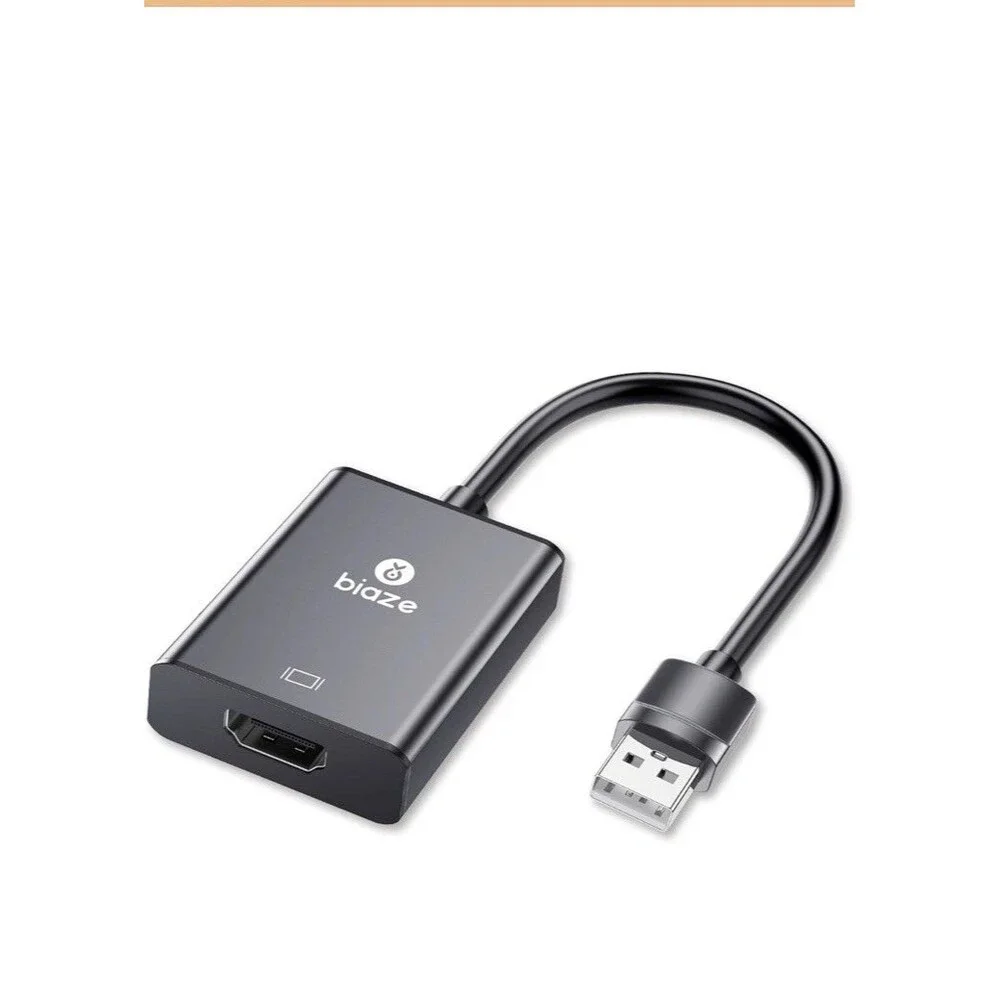 USB To HDMI- Converter Multi Display Graphic Adapter for PC Supports 4K@60Hz HDR